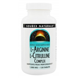 Source Naturals L-Аргінін  1000 мг 120 таблеток (SN2043)