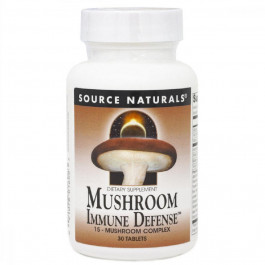 Source Naturals Комплекс  Mushroom Immune Defense для підтримки імунної системи 30 таб (SN1608)