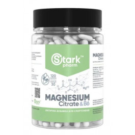Stark Pharm Magnesium Citrate & B6 120 капс