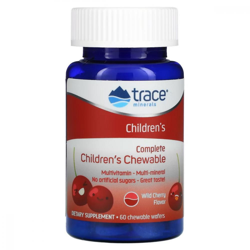 Trace Minerals Комплекс  Complete Multi Children's Chewable 60 жувальних таблеток (TMR00036) - зображення 1