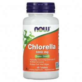 Now Chlorella 1000 mg  60 Tabs