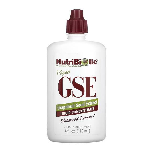 NutriBiotic Vegan GSE Grapefruit Seed Extract 118 ml - зображення 1