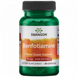 Swanson Benfotiamine 160 mg 60 Caps