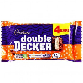 Cadbury Батончики  Double Decker з нугою, 4*37,3 г (7622201438630)