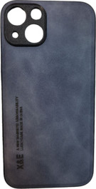 K-and-T Елегантний штучний шкіряний чохол для Apple iPhone 15 Blue
