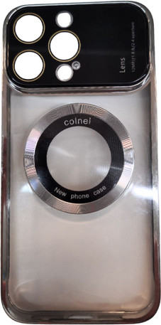 K-and-T Чохол ТПУ із захистом об'єктива для Apple iPhone 15 Silver - зображення 1