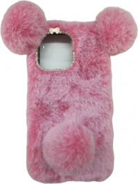 K-and-T Чохол ведмідь для Apple iPhone 15 Pink