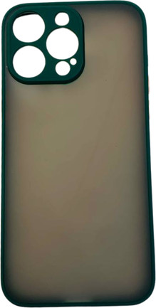 K-and-T Матовий комбінований чохол з полікарбонату та ТПУ для Apple iPhone 15 Pro Dark green - зображення 1