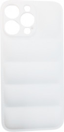   K-and-T Модний бренд пуховик для Apple iPhone 15 Pro White