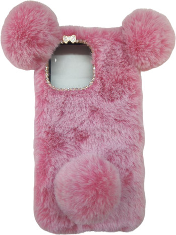 K-and-T Чохол ведмідь для Apple iPhone 14 Pro Pink - зображення 1