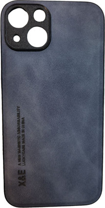 K-and-T Елегантний штучний шкіряний чохол для Apple iPhone 14 Blue - зображення 1