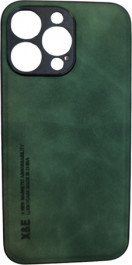   K-and-T Елегантний штучний шкіряний чохол для Apple iPhone 13 Pro Max Green