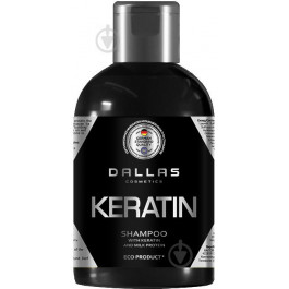 Dallas cosmetics Шампунь  Keratin с кератином и молочным протеином 1 л (4260637723345)