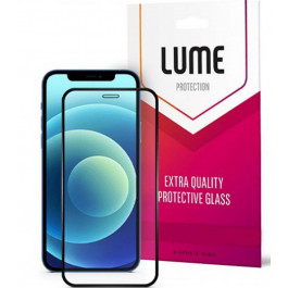 Lume Protection Anti Static Dustproof Glass for iPhone 13 Pro Max/14 Plus Front Black (LU25D14PB)