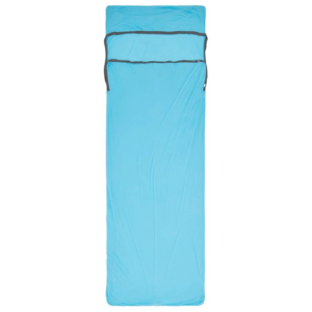 Sea to Summit Breeze Liner /Insect Shield/ Rectangular w/Pillow Sleeve, turkish tile blue (ASL031081-251608) - зображення 1