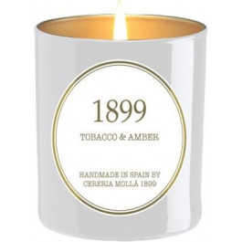Cereria Molla Ароматична свічка  Premium Tobacco & Amber 230 г (8000019372836)