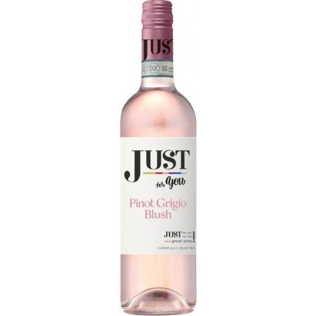 Just Вино  PINOT GRIGIO DOC VEGAN рожеве сухе 11.5% 0.75 л (3770019267370) - зображення 1