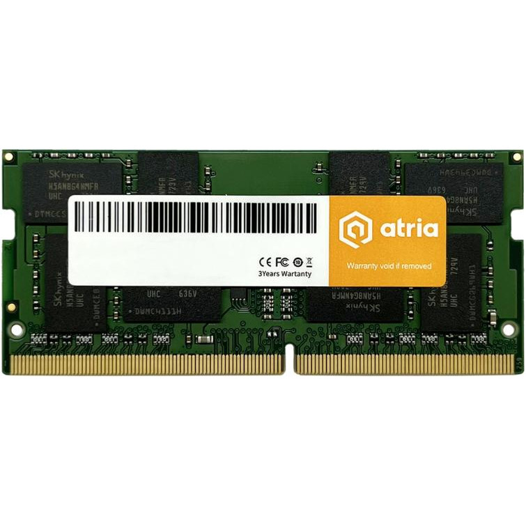 ATRIA 16 GB SO-DIMM DDR4 2666 MHz (UAT42666CL19SK1/16) - зображення 1