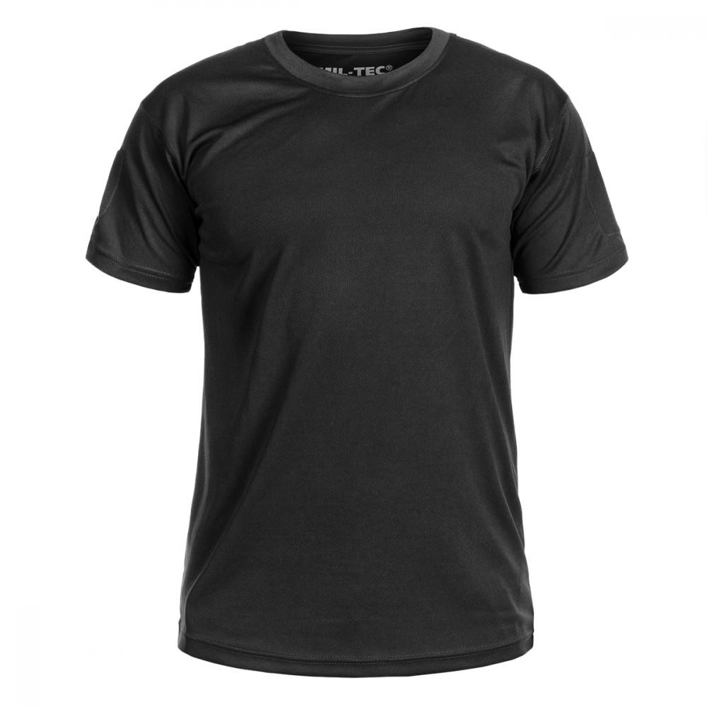 Mil-Tec Термоактивна футболка  Tactical Short Sleeve - Black L - зображення 1