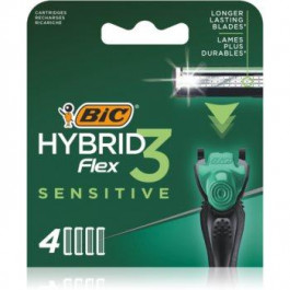 BIC FLEX3 Hybrid Sensitive Змінні картриджі 4 кс
