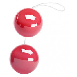 Baile Вагинальные шарики Twin Balls гладкие, розовые (6959532307139)