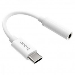 Hoco LS30 USB Type-C to 3.5 mm White (6931474739346)