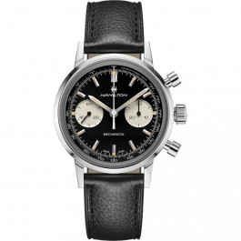 Hamilton American Classic Intra-Matic Chronograph H 40mm Black Dial (H38429730)