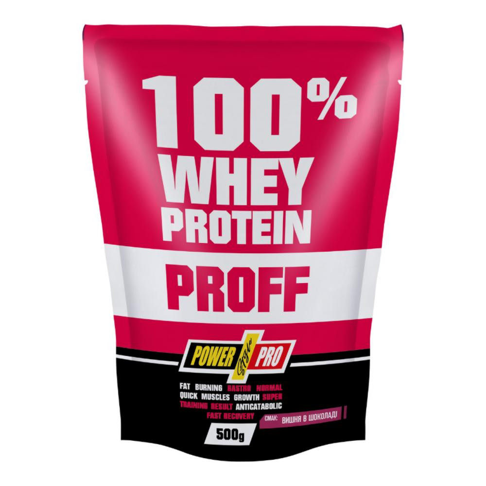 Power Pro 100% Whey Protein Proff 500 g - зображення 1