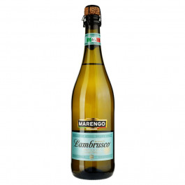 Marengo Вино ігристе  Lambrusco Bianco, біле, напівсолодке, 8%, 0,75 л (8008820167080)
