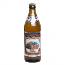 Krug-Brau Пиво  Pilsener світле, 4,9%, 0,5 л (574882) (4260193840029)