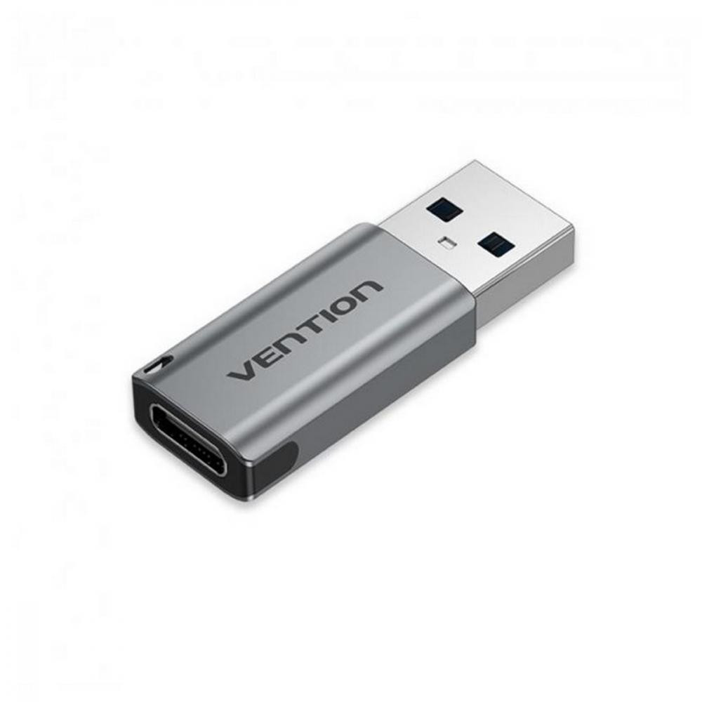 Vention USB 3.0 to USB-C Grey (CDPH0) - зображення 1
