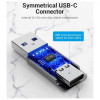 Vention USB 3.0 to USB-C Grey (CDPH0) - зображення 4
