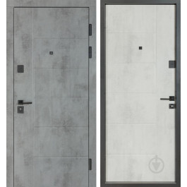 Revolut Doors В-434 (квадро) мод.155 оксид темний / оксид 2050x950 мм праві