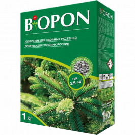Biopon Удобрение гранулированное  для хвойных растений 1 кг (5904517062344)
