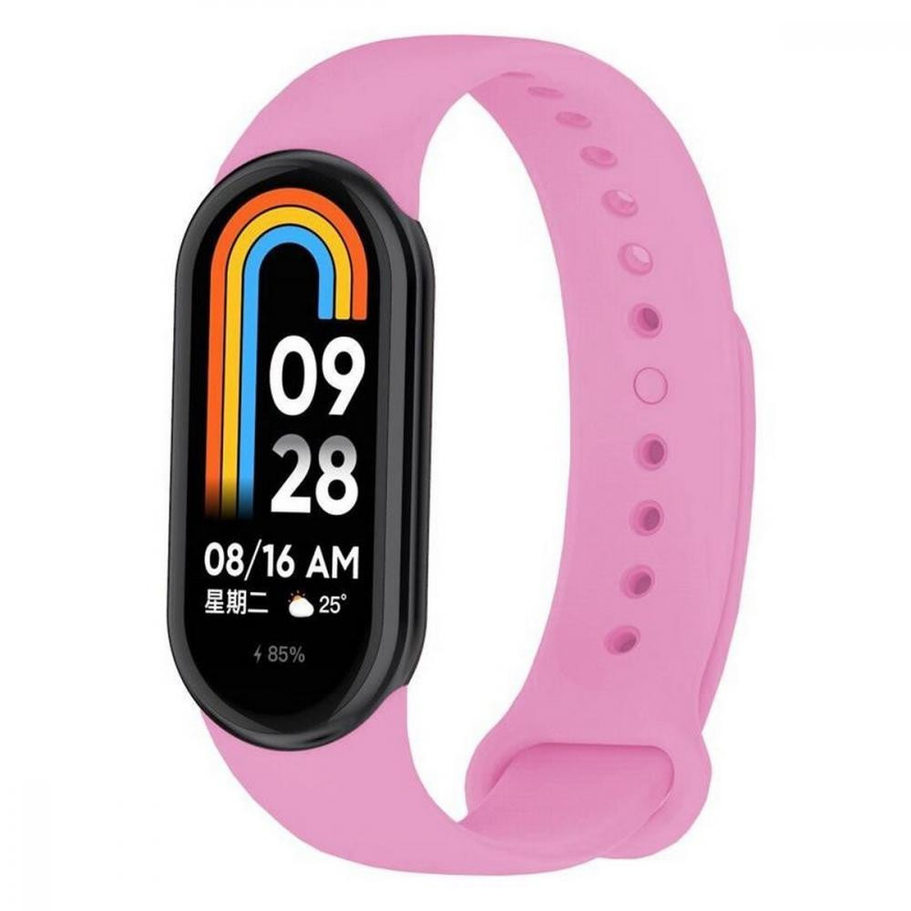 BeCover Силіконовий ремінець  для Xiaomi Mi Smart Band 8 Hot Pink (709391) - зображення 1