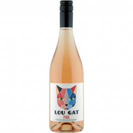 Lou Gat Вино  Pink рожеве сухе, 0,75 л (3770013077326)