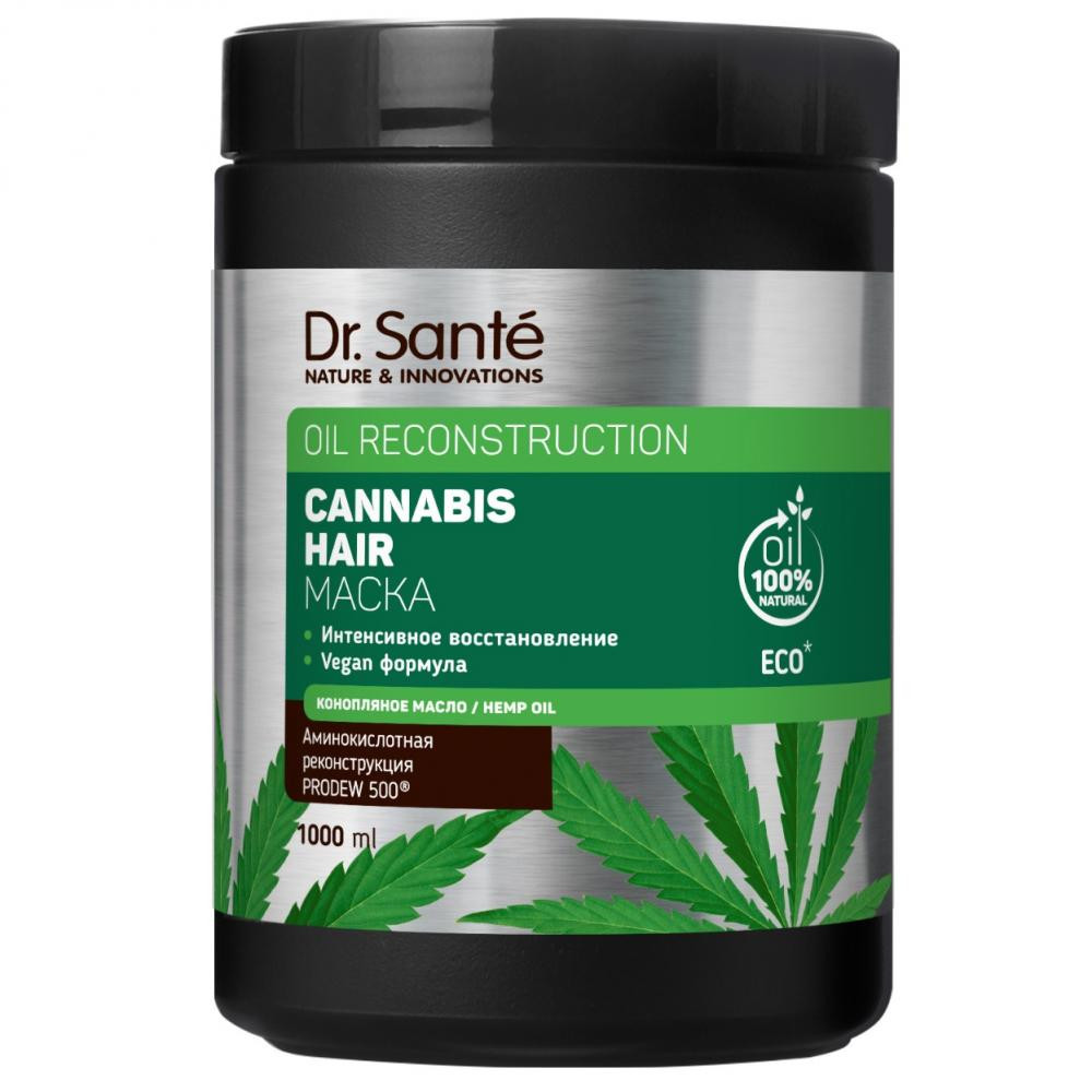 Dr. Sante Маска для волос  Cannabis Hair 1000 мл (8588006039252) - зображення 1