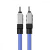 Baseus CoolPlay Series Type-C to Type-C 100W 1m blue (CAKW000203) - зображення 4