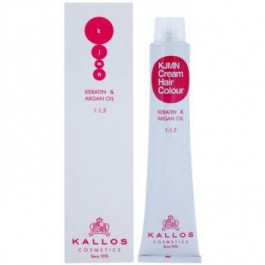 Kallos KJMN фарба для волосся з кератином та аргановою олією відтінок 0.66 Red  100 мл