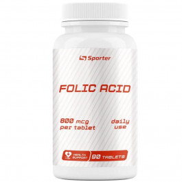 Sporter Folic Acid 800 мкг  90 табл