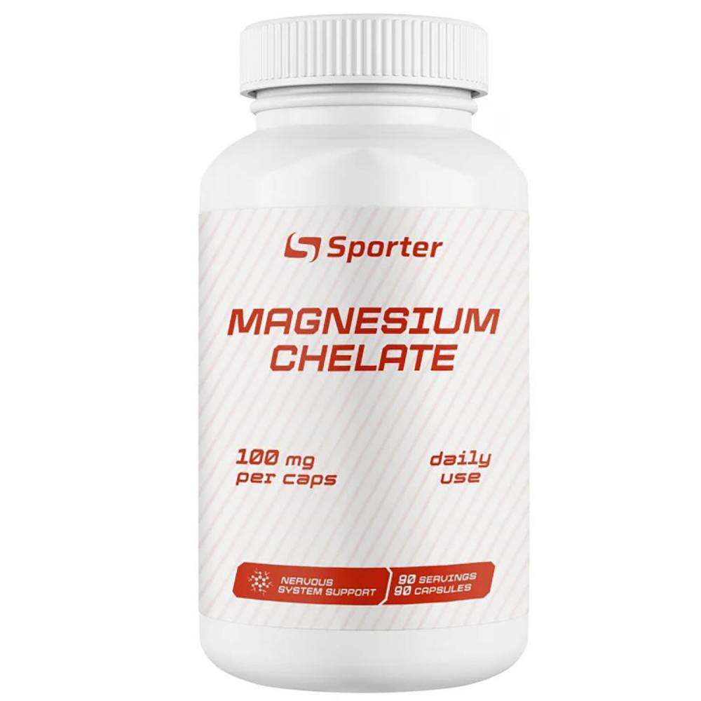 Sporter Magnesium Chelate 90 капс - зображення 1