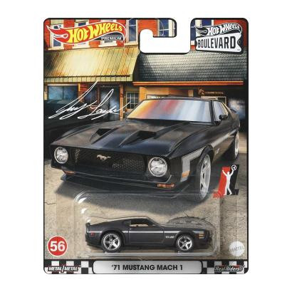 Hot Wheels 71 Mustang Mach 1 Boulevard HCR21 Black - зображення 1