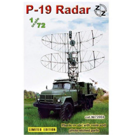 ZZ Modell P-19 Soviet radar vehicle, plastic/resin/pe (ZZ72004)