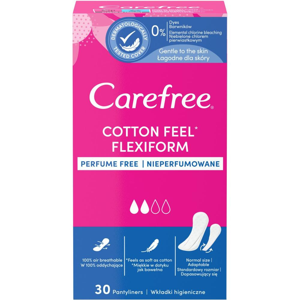 Carefree Щоденні прокладки  Flexi Form 30 шт. - зображення 1