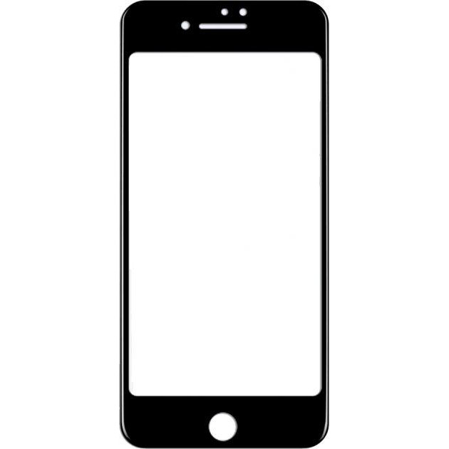 Intaleo Защитное стекло Full Glue для iPhone 7/8 Black (1283126497520) - зображення 1