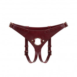 Liebe Seele Liebe Seele Wine Red Strap on Harness (SO9464)