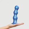 Strap-On-Me Dildo Plug Balls Blue Metallic XXL (SO8999) - зображення 2