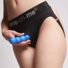 Strap-On-Me Dildo Plug Balls Blue Metallic XXL (SO8999) - зображення 5