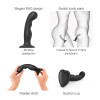 Strap-On-Me Dildo Plug P&G Black XL (SO9005) - зображення 3