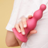 Strap-On-Me Dildo Plug Beads Framboise Metallic S (SO8983) - зображення 5